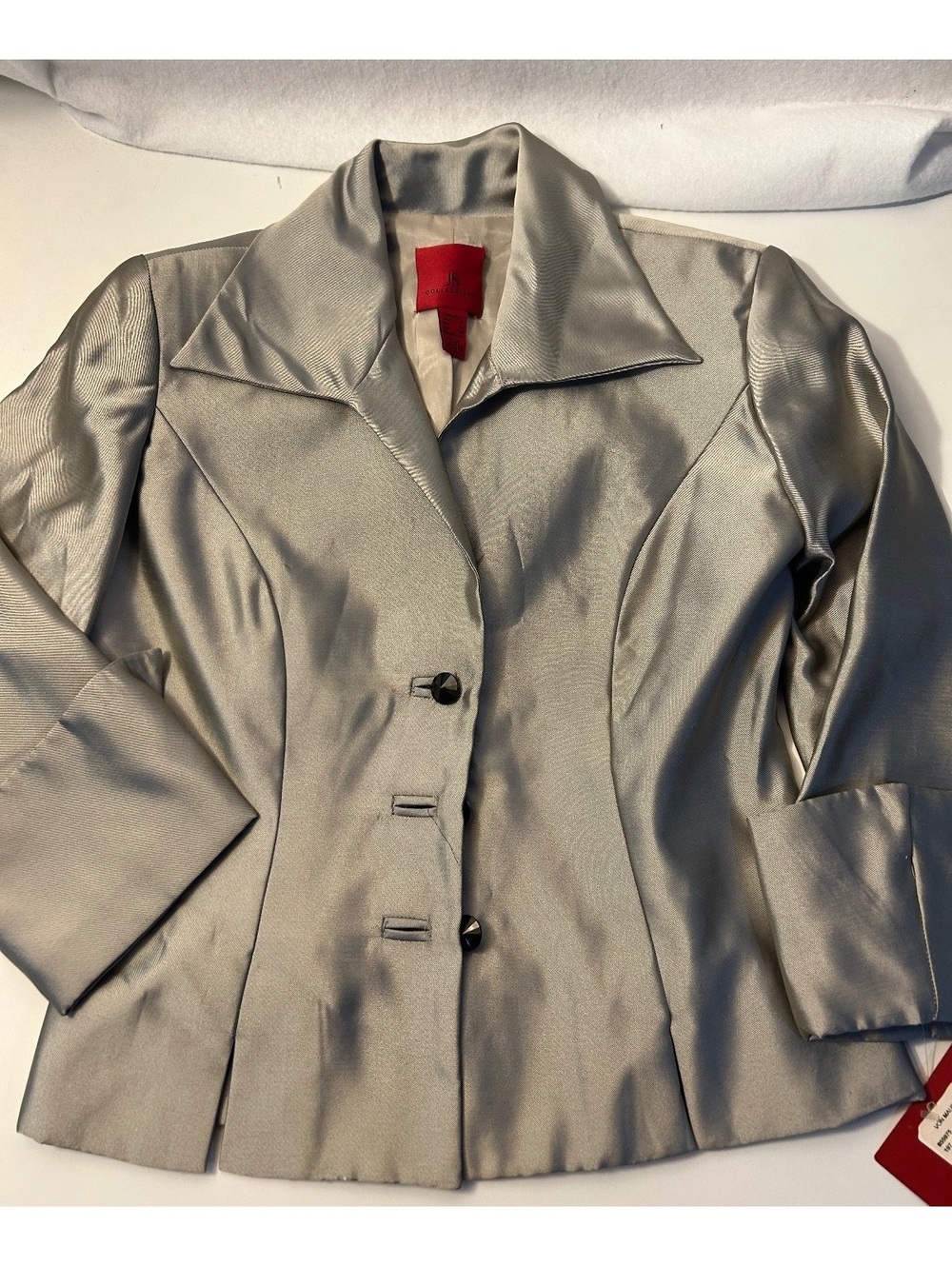 JS Collection Silver Blazer New